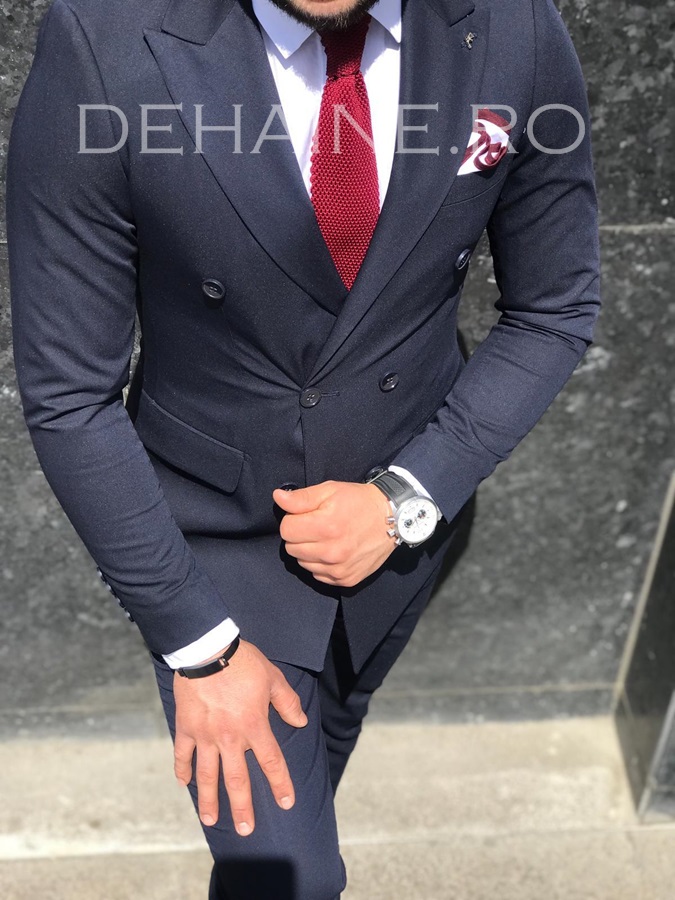 Costum barbati slim fit ZR A4674 46-4 E 2023 ❤️ Pret Super dehaine.ro imagine noua 2022