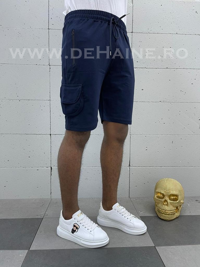 Pantaloni scurti de trening bleumarin b3935 91-3