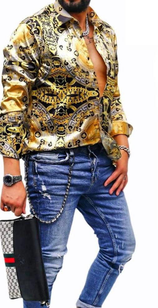 Camasa barbati slim fit pentru evenimente B5911 1-5 2023 ❤️ Pret Super dehaine.ro imagine noua 2022