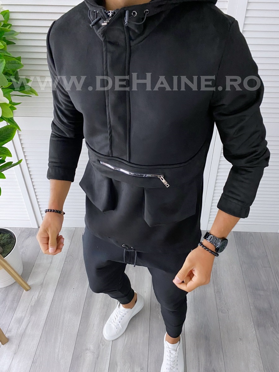 Hanorac barbati slim fit negru k266 p18.3-3