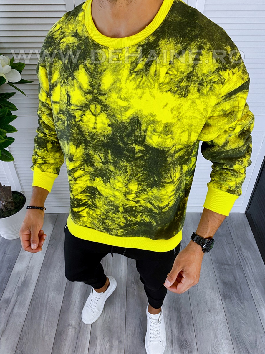 Bluza barbati oversize imprimeu k361 i1-5 e