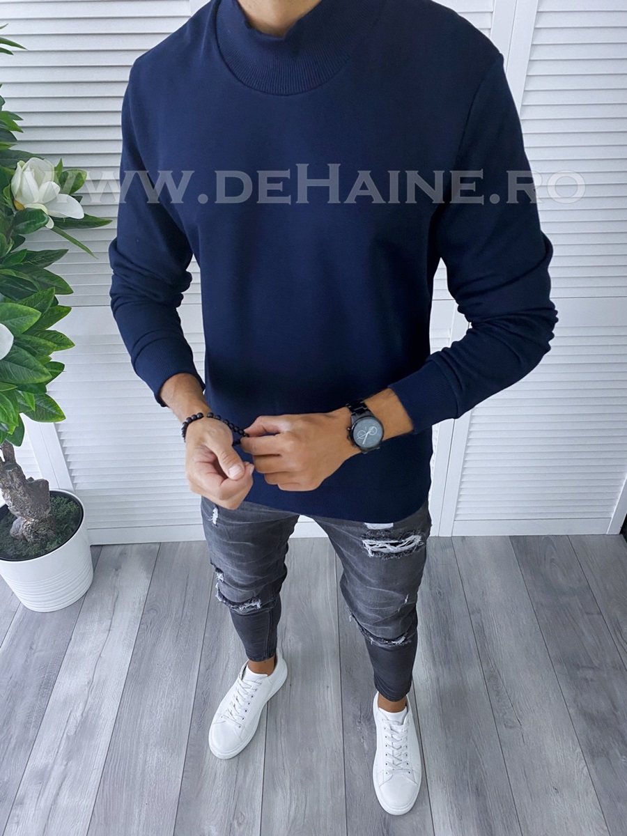 Bluza barbati bleumarin slim fit b2660 31.4-3