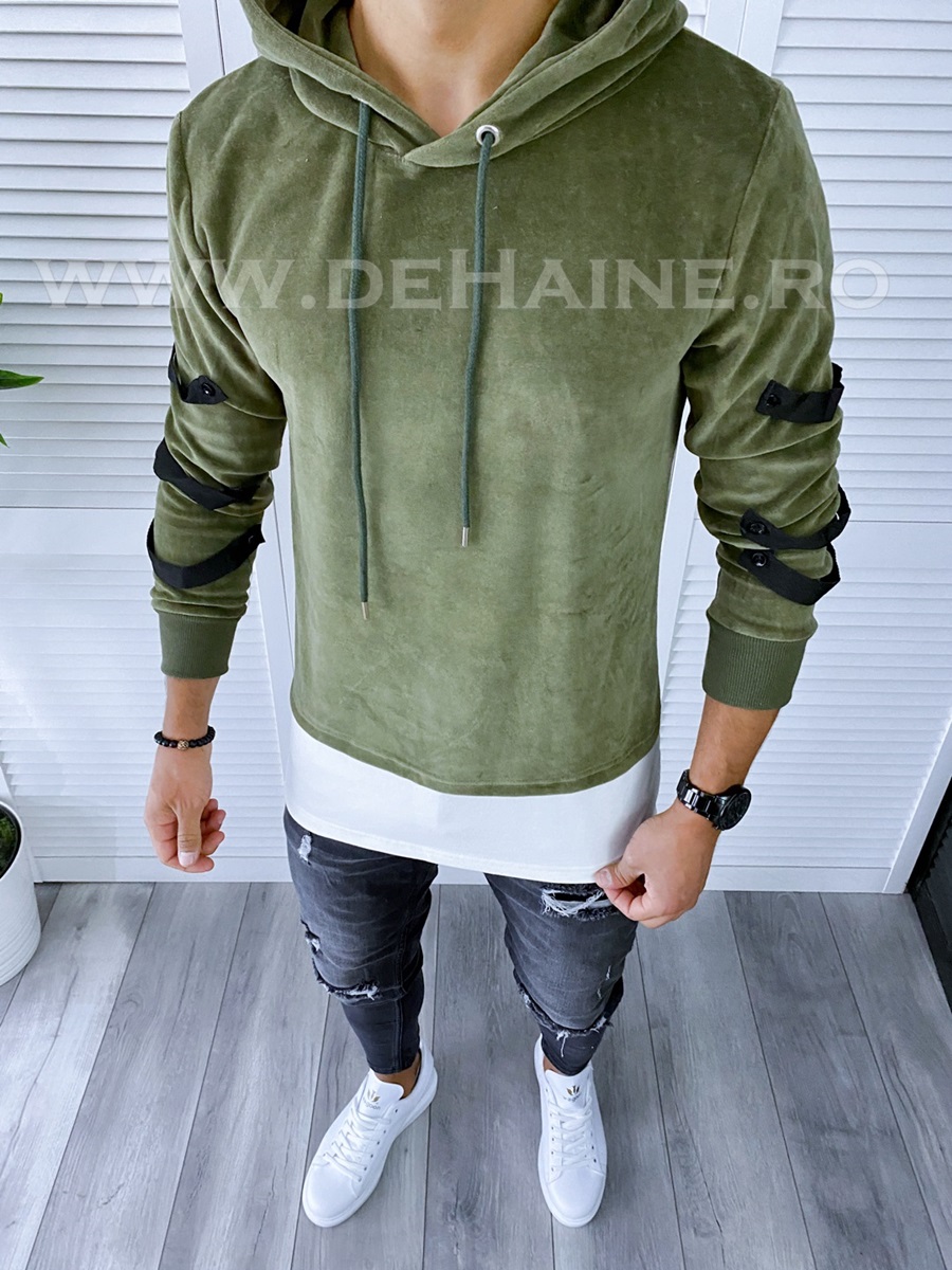 Hanorac barbati catifea slim fit zr a8436 i12-1