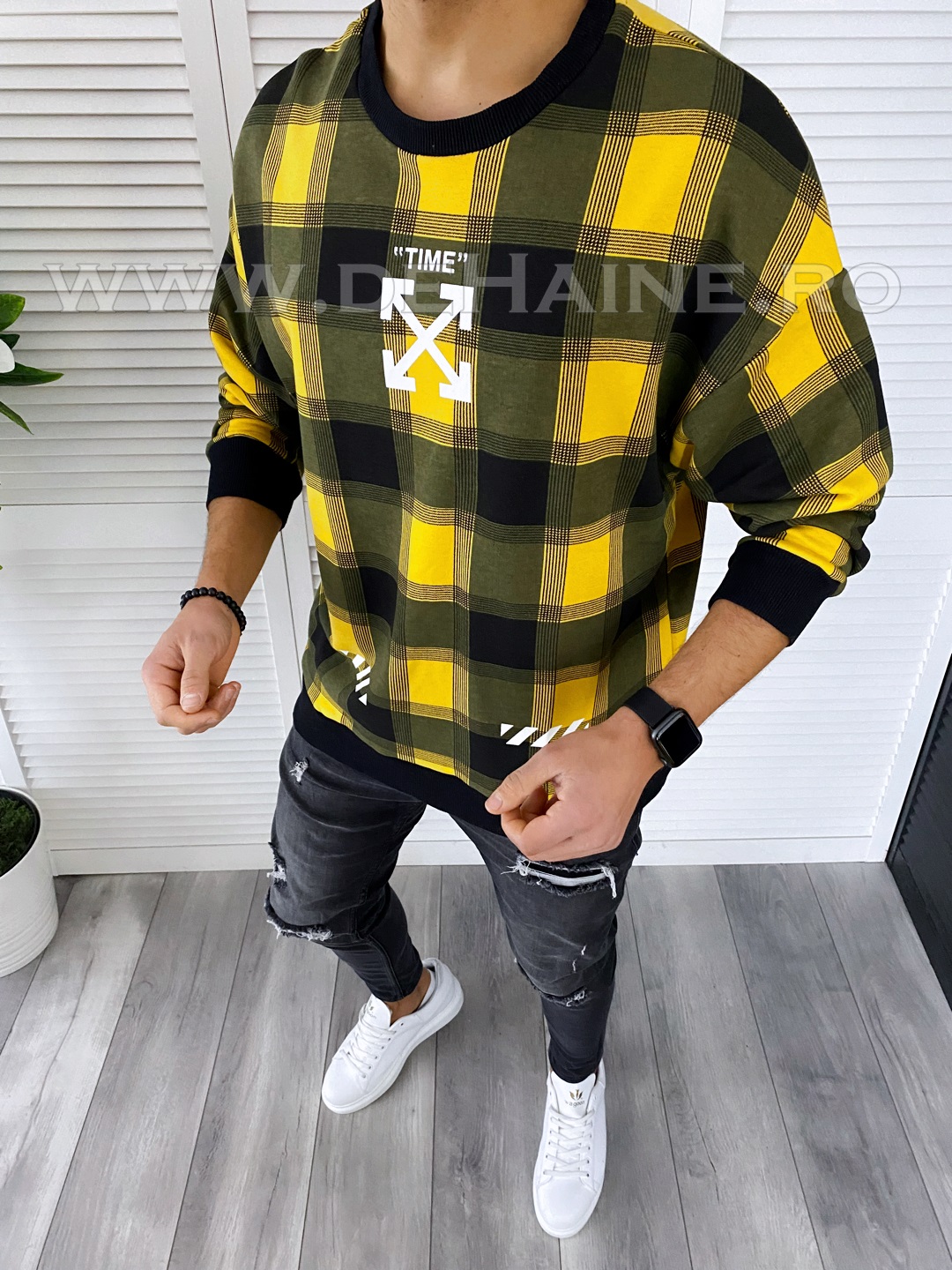 Bluza barbati slim fit k356 y22-3