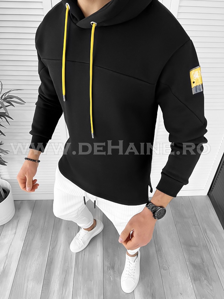Hanorac barbati negru slim fit k175 31.2-1.2 e