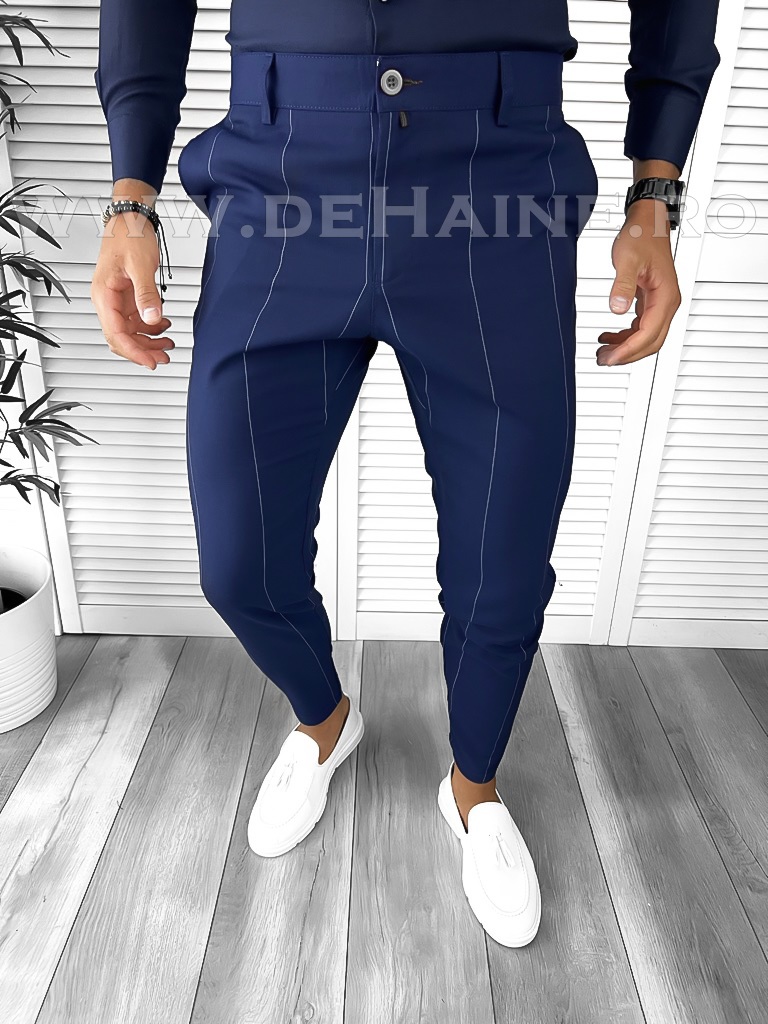 Pantaloni barbati eleganti regular fit B9163 3-5 E