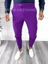 Pantaloni barbati eleganti regular fit mov B1734 E 12-4/ F1-2