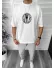Tricou barbati alb, cu imprimeu pe spate, oversize 11814 22A-2.3 Tricou barbati alb, cu imprimeu pe spate, oversize 11814 22A-2.3