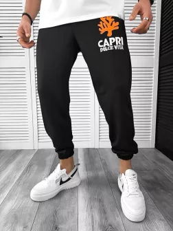 Pantaloni de trening cargo, bej, conici 12918 O2-4.2