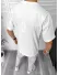 Tricou barbati alb, cu imprimeu, oversize Y171 24-4.1