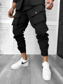 Pantaloni de trening cargo, CU MIC DEFECT DEF6049 P20-5.3 