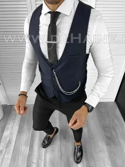 Tinuta barbati smart casual Pantaloni +Vesta 8165