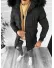 Geaca barbati groasa neagra de iarna 5040 57-4