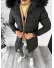 Geaca barbati groasa neagra de iarna 5040 57-4