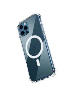 Husa pentru iPhone 12 Pro Max MagSafe Transparent 00061