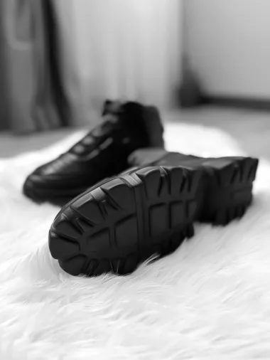 Ghete barbati negre 11925 N9-4