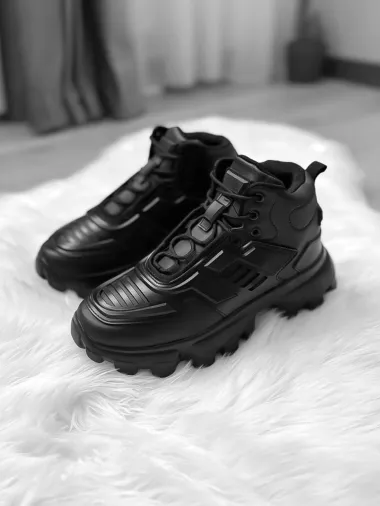 Ghete barbati negre 11925 N9-4