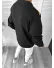 Bluza barbati oversize neagra K236 23-1 
