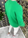 Bluza barbati verde slim fit K409 17-1