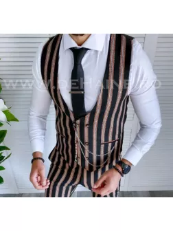 Vesta barbati eleganta slim fit 11992 E V2