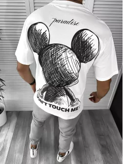 Tricou barbati alb 3211 P18-2.3