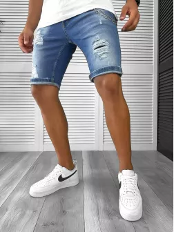 Blugi barbati scurti conici B9994 N7-2.1