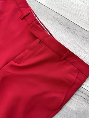 Pantaloni barbati eleganti grena B1734 E 8-5 ~A3-3