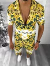 Compleu de vara camasa imprimeu + pantaloni 12773 21-4.1.2