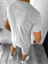 Compleu barbati tricou+pantaloni gri deschis 12775 13-4.2