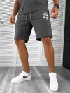 Trening barbati gri inchis pantaloni + tricou 10590 41-4