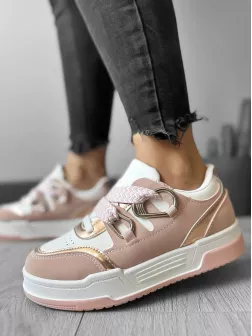 Adidasi dama casual roz 6455 N9-4