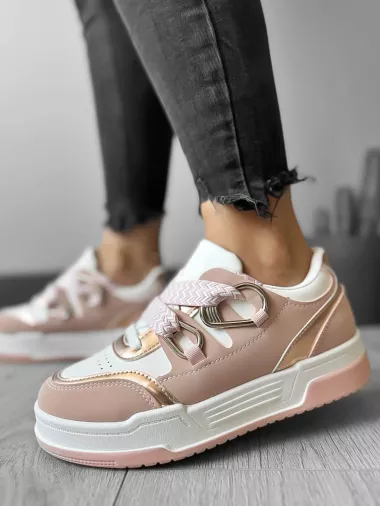 Adidasi dama casual roz 6455 N9-4