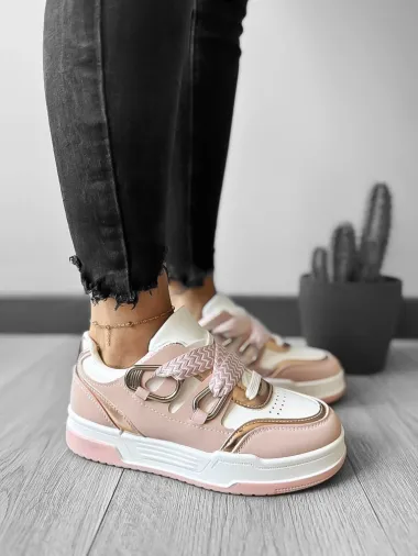 Adidasi dama casual roz 6455 N9-4