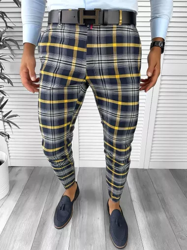 Pantaloni barbati eleganti 12116 i8-1