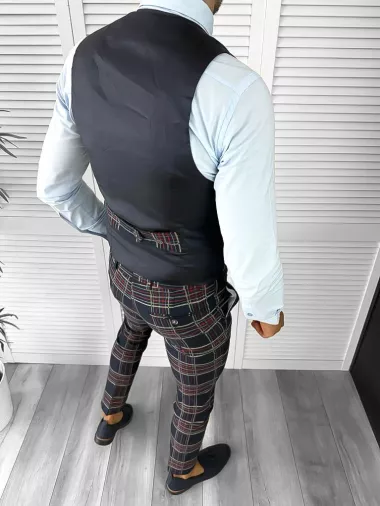 Compleu barbati Vesta + Pantaloni 12814 36-2 U4-1
