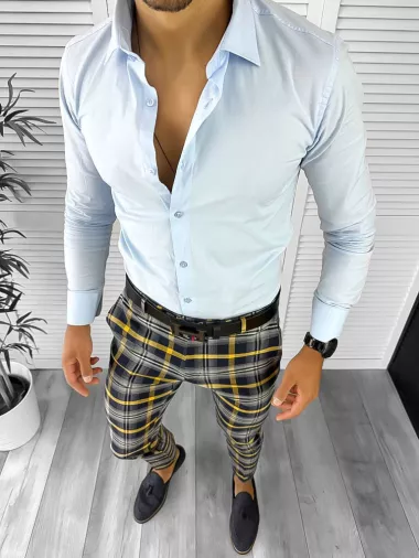 Tinuta barbati smart casual Pantaloni + Camasa 12815