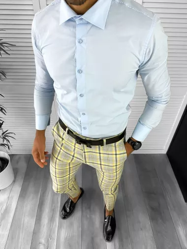 Tinuta barbati smart casual Pantaloni + Camasa 12817