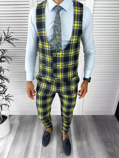 Compleu barbati Vesta + Pantaloni 12818 i17-3.2