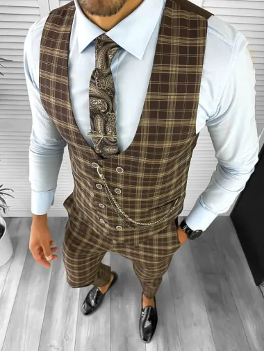 Compleu barbati Vesta + Pantaloni B5526 Z4-3