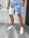 Compleu de vara camasa imprimeu + pantaloni 12753 O2-4.3