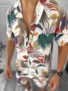 Compleu de vara camasa imprimeu + pantaloni 12756 P20-4.2
