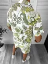 Compleu de vara camasa imprimeu + pantaloni 12757 79-4