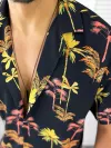 Compleu de vara camasa imprimeu + pantaloni 12759 O3-4.2