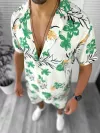 Compleu de vara camasa imprimeu + pantaloni 12760 P20-2.2