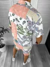 Compleu de vara camasa imprimeu + pantaloni 12765 N8-4.1