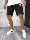 Trening barbati alb/negru pantaloni + tricou 11701 89-4*
