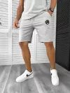 Trening barbati gri pantaloni + tricou 11701 34-3