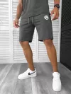 Trening barbati gri pantaloni + tricou 11701 41-4