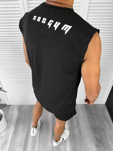 Compleu barbati casual negru 11904 K5 / Y3