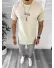 Tricou barbati bej CU MIC DEFECT DEF12514